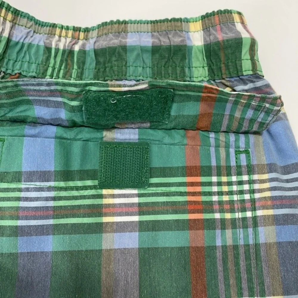 Brooks Brothers men’s Size Small plaid‎ swim trunks shorts. 7
